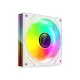 VALUE-TOP W1236ARGB 12CM WHITE COLOR INFINITE MIRROR ARGB FAN